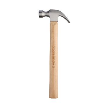 Martillo con cuerpo hecho de madera de haya y cabeza de acero