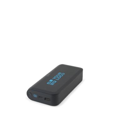 Batería externa ecológica con carga ultrarrápida y LED 20000 mAh