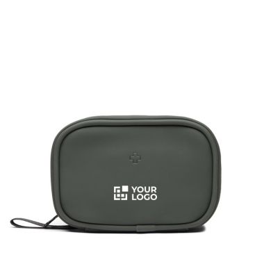 Botiquín de poliéster reciclado con accesorios de primeros auxilios Botiquín de poliéster reciclado con accesorios de primeros auxilios