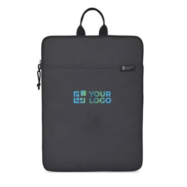 Funda portátil RPET con compartimento acolchado de cremallera 16''