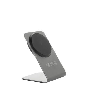 Cargador inalámbrico magnético premium de aluminio reciclado 15W