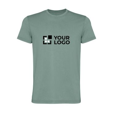 Camiseta de hombre de algodón de punto manga corta 180 g/m2 Roly Corgi 