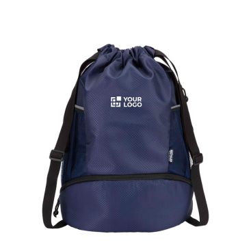 Bolsa sport con tejido reciclado impermeable y zapatero 18L
