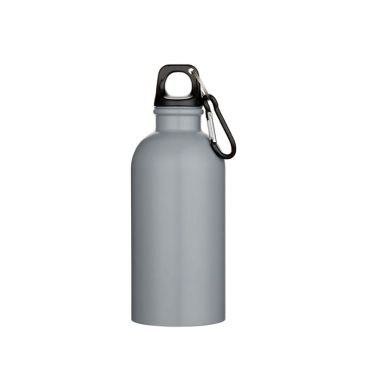Botella de acero inoxidable reciclado mate de pared simple 400ml