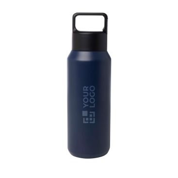 Botella de acero inox reciclado apta para bebidas carbonatadas 600ml