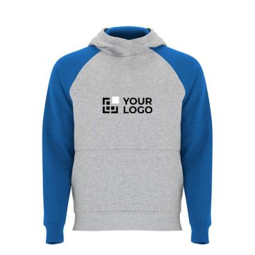 Sudadera infantil bicolor con capucha 280 g/m2 Roly Badet 