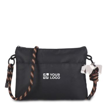 Bandolera rectangular para llevar artículos esenciales del día a día