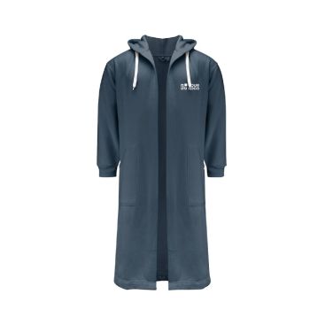 Albornoz de algodón y poliéster con capucha ajustable talla S/M