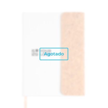 Agenda diaria en español y portugués con solapa de corcho A5 - agotado