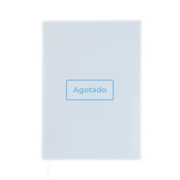 Agenda con vista semanal en español y portugués y páginas de papel marfil A5+ - agotado