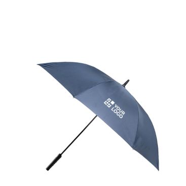 Paraguas automático de RPET con mango estilo golf y 8 paneles Ø120