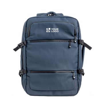 Mochila expandible con cremalleras y correa para trolley 15.6''