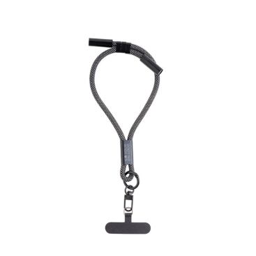 Lanyard de muñeca de PVC y nailon con carga rápida USB-C para móvil