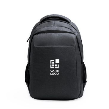 Mochila ejecutiva de poliéster eco con cinta para trolley PC 13''