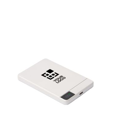 Powerbank magnética de aluminio reciclado con carga rápida 5.000 mAh