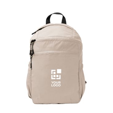 Mochila de nylon con bolsillos laterales para botellas 10''