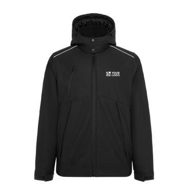 Parka térmica deportiva acolchada con detalles reflectantes Roly Emin