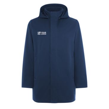 Parka unisex 3/4 con capucha extraíble y cremallera Roly Direct Dome