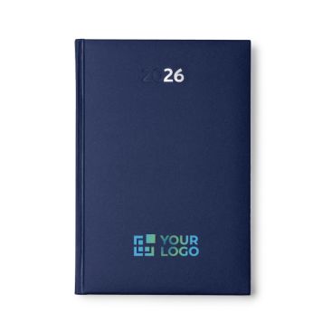 Agenda con tapa acolchada con relieve y marcapáginas A5 - agotado