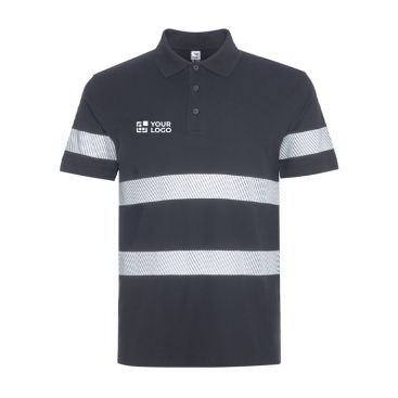 Polo unisex de manga corta de alta visibilidad 220 g/m2 Roly Foran