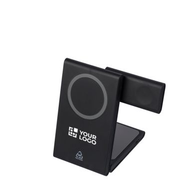 Estación de carga inalámbrica magnética 3 en 1 ultrafina 15W