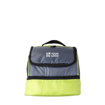 Bolsa térmica de poliéster con nevera en la parte inferior