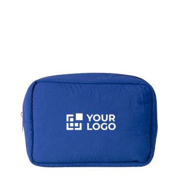 Neceser hecho de nailon y poliéster con cremallera a juego