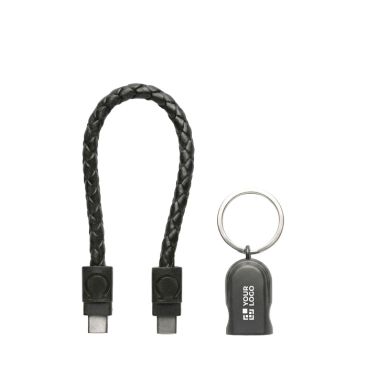 Cable llavero de carga rápida con entrada tipo C, USB-C