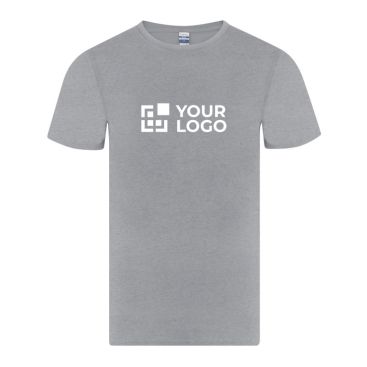 Camiseta adulto manga corta de algodón con cuello redondo 150g/m²