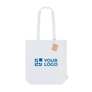 Bolsa de algodón orgánico con fuelle y asas reforzadas 270g/m²