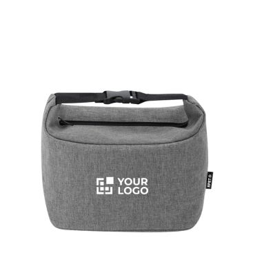 Bolsa nevera de plástico reciclado con hebilla y aislante