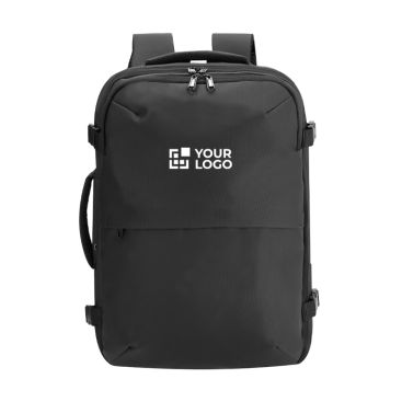 Mochila cuero sintético con bomba de vacío y compartimento extensible