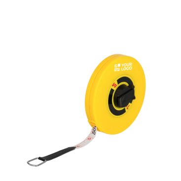 Cinta métrica con manivela y escala en cm y pulgadas 15M