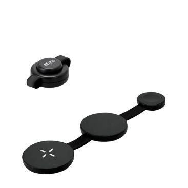 Cargador inalámbrico magnético y plegable 3 en 1 con USB-C 15W