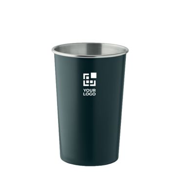 Vaso reutilizable de acero inoxidable reciclado con capacidad 350ml