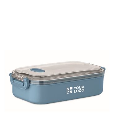 Fiambrera de plástico con interior acero inoxidable reciclado 750ml