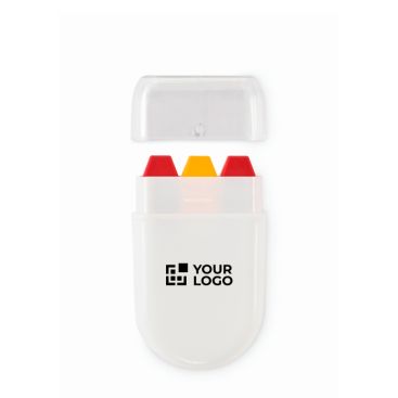 Barra de pintura corporal de distintas banderas en estuche