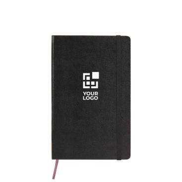 Libreta grande de papel cuero Moleskine Classic hojas a cuadros