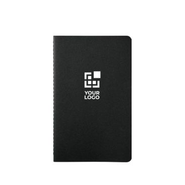 Libreta cartón costuras en lomo Moleskine Cahier Journal hojas lisas