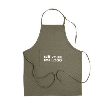 Delantal algodón reciclado tejido a mano para eventos Originalhome