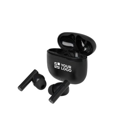 Auriculares Bluetooth 6.0 con estuche de carga y cable tipo-C