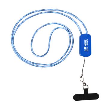 Lanyard para smartphone con cable 5 en 1 integrado y conexiones USB