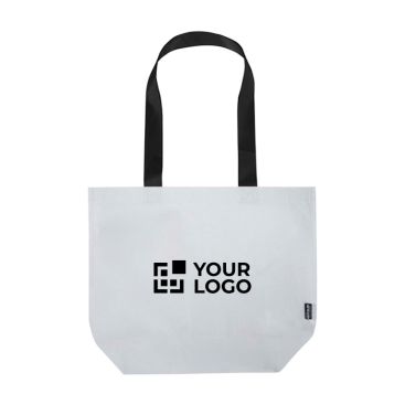 Bolsa tote plástico reciclado laminada doble impermeable 18L 150g/m2