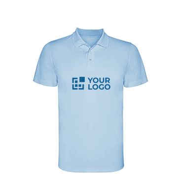 Polo técnico infantil de poliéster en punto piqué 150 g/m2 Roly vista principal