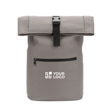 Mochila enrollable para portátil con piel sintética 15L 16''