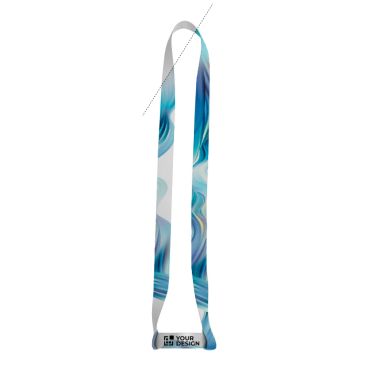 Lanyard y cuerda portavasos sublimables en ambas caras 2cm