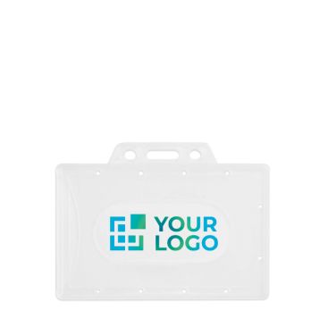 Tarjetero rígido para tarjetas de plástico ligero y duradero 8,6x5,4cm