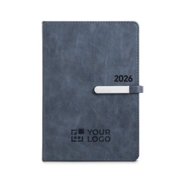 Agenda color negro para empresas vista principal - Agotado