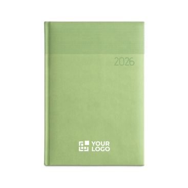 Agenda personalizada 2026 en polipiel con estampado A5 Origami