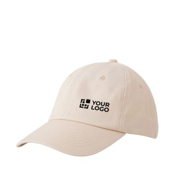Gorra de béisbol estilo dad hat 6 paneles en algodón 250 g/m2